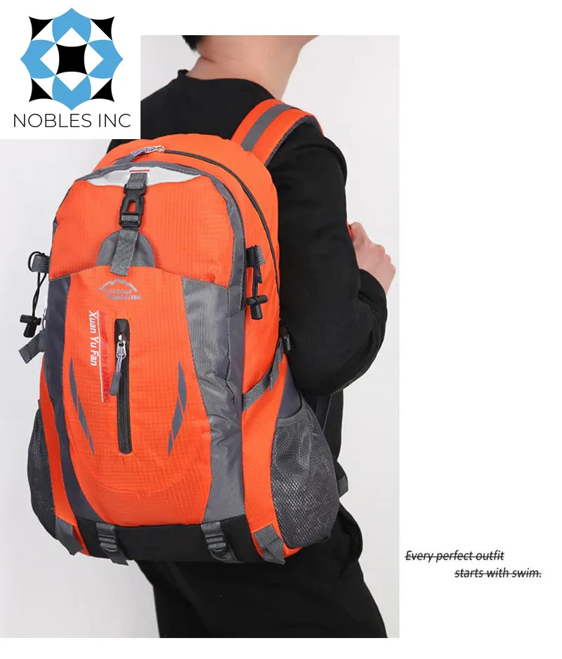 40L Men Women Travel Backpack Rucksack Camping Laptop Hiking School Book Bag USA