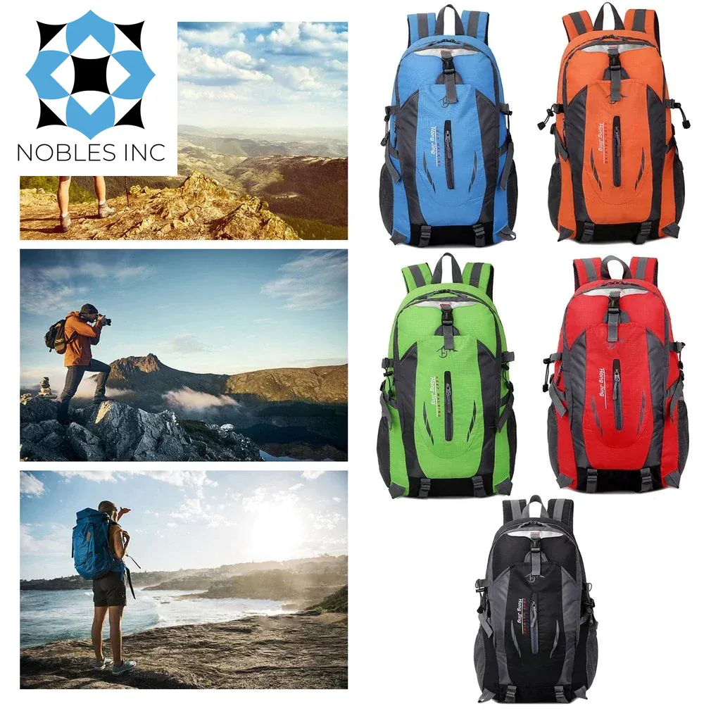 40L Men Women Travel Backpack Rucksack Camping Laptop Hiking School Book Bag USA