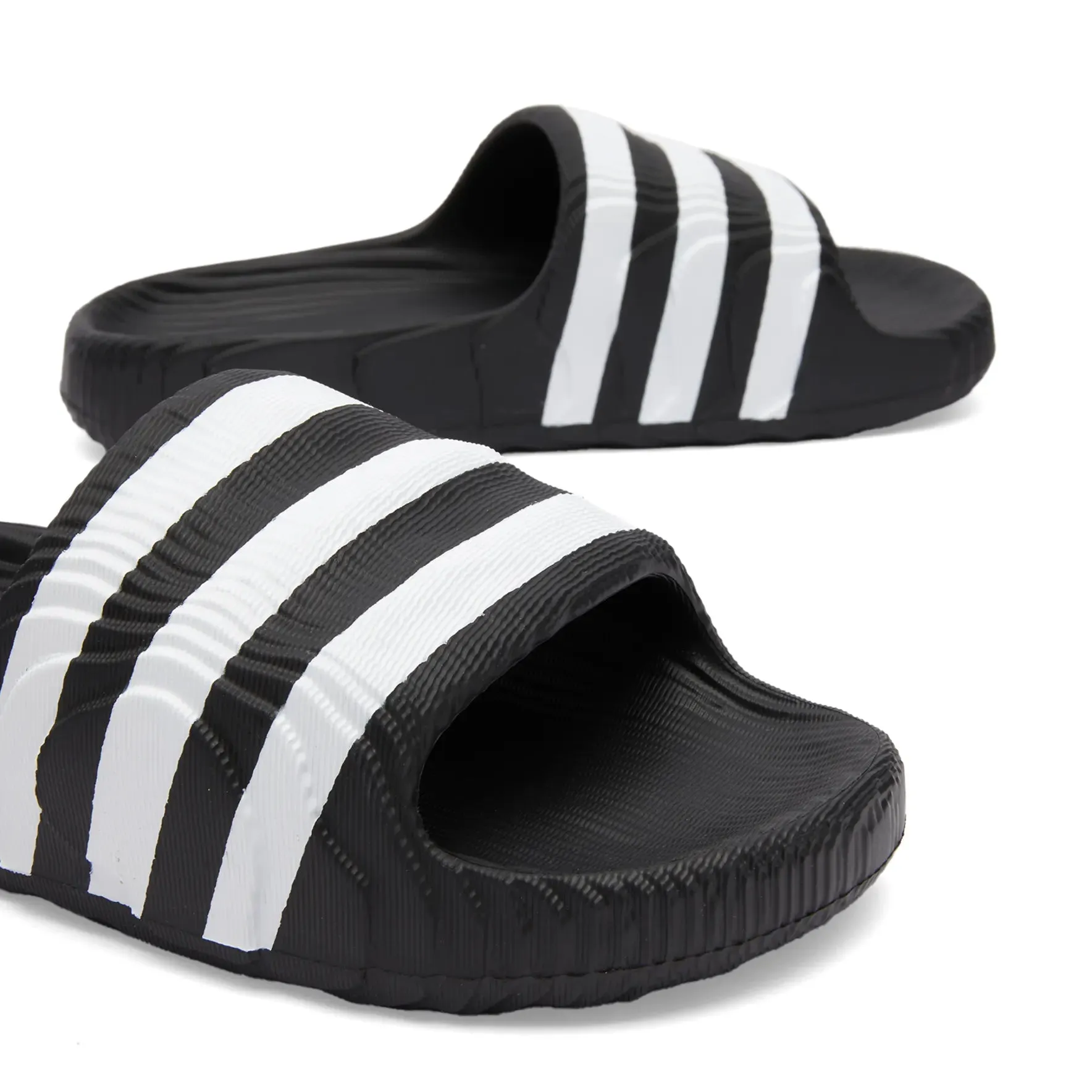 Adidas Adilette 22 slides, black/white