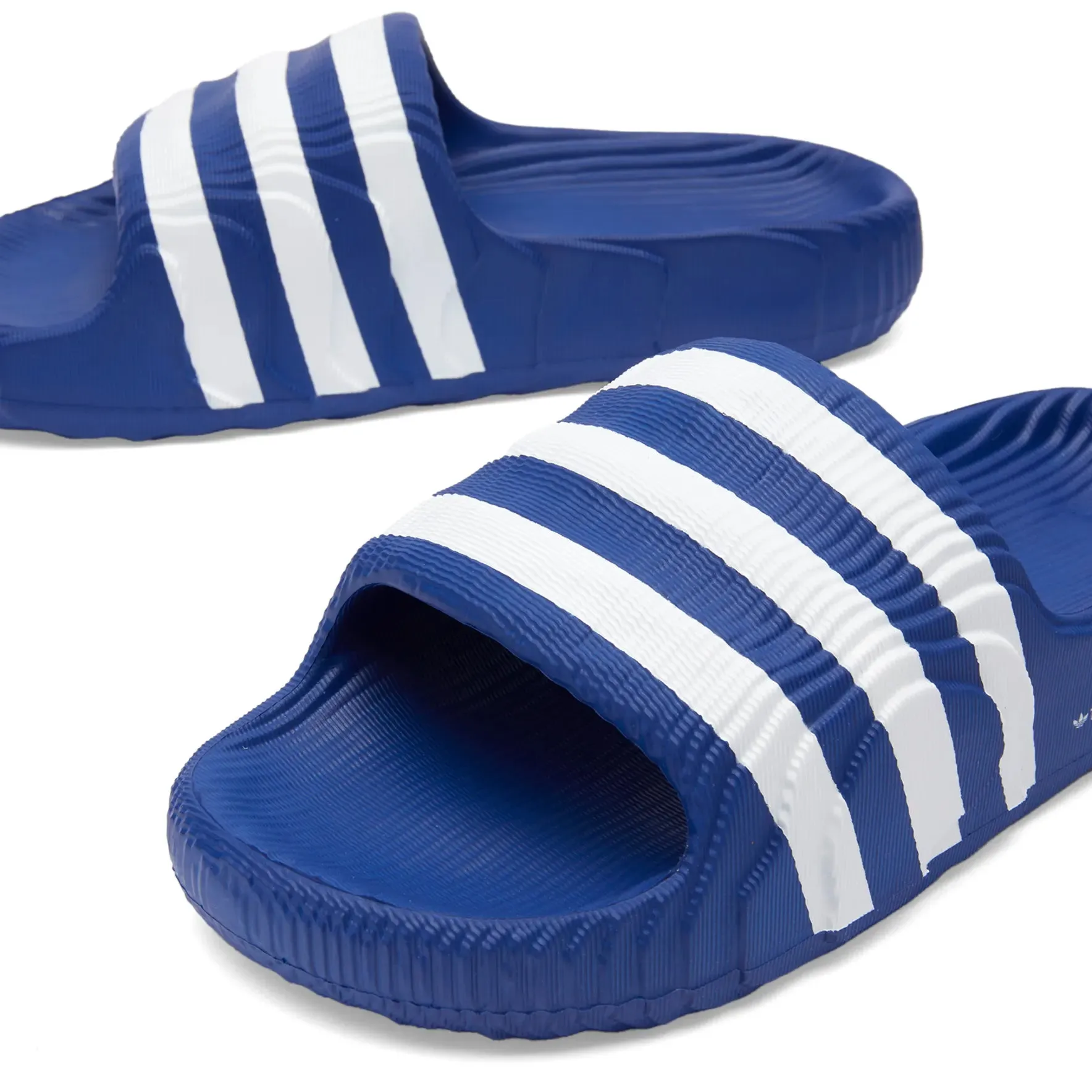 Adidas Adilette 22 slides, royal blue/white