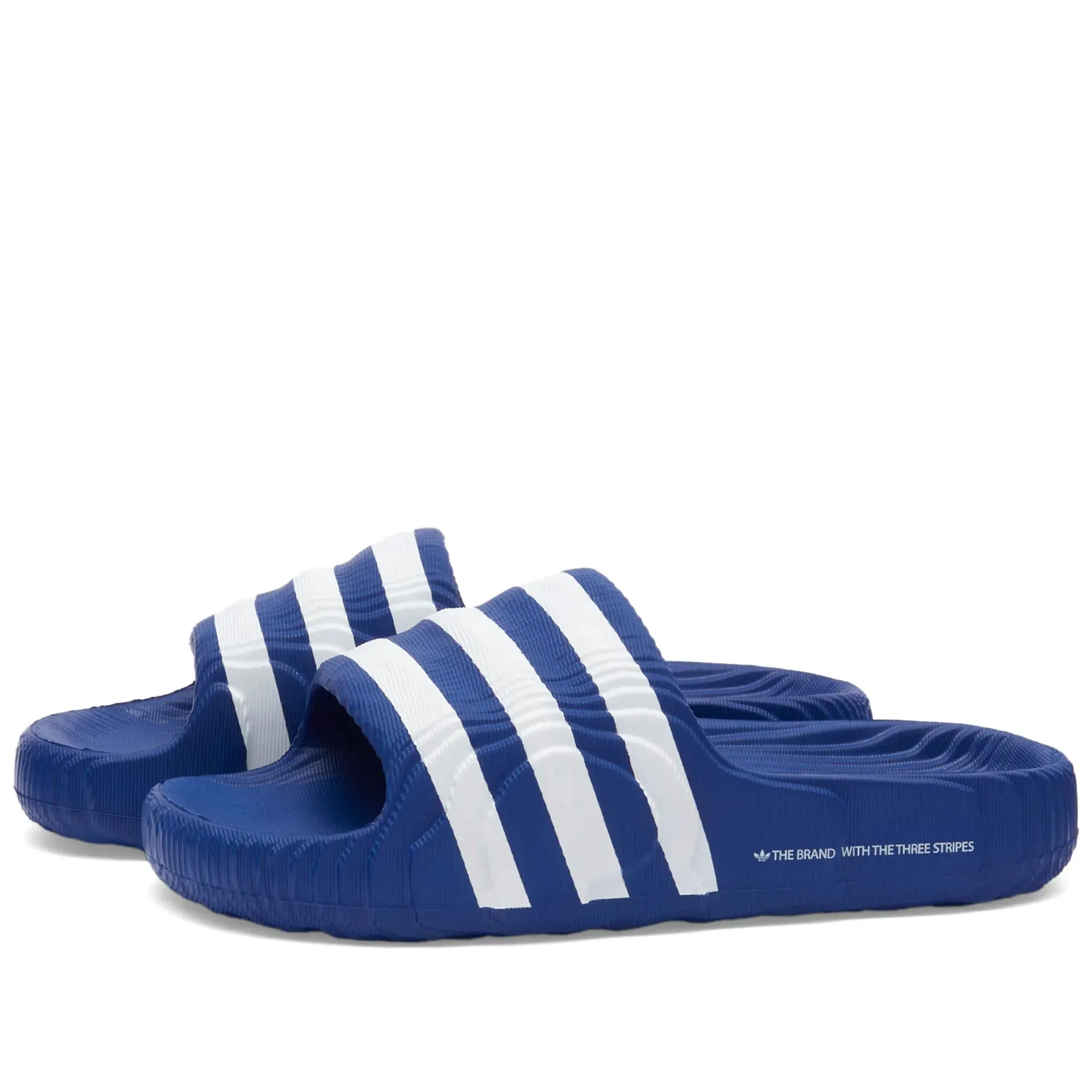 Adidas Adilette 22 slides, royal blue/white