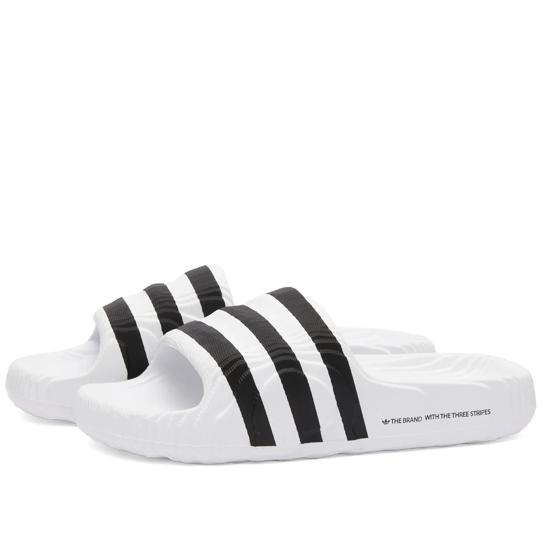 Adidas Adilette 22 slides, white/black