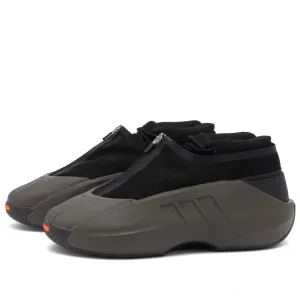 Adidas Crazy Iiinfinity Sneakers in Charcoal, Core Black & Solar Red