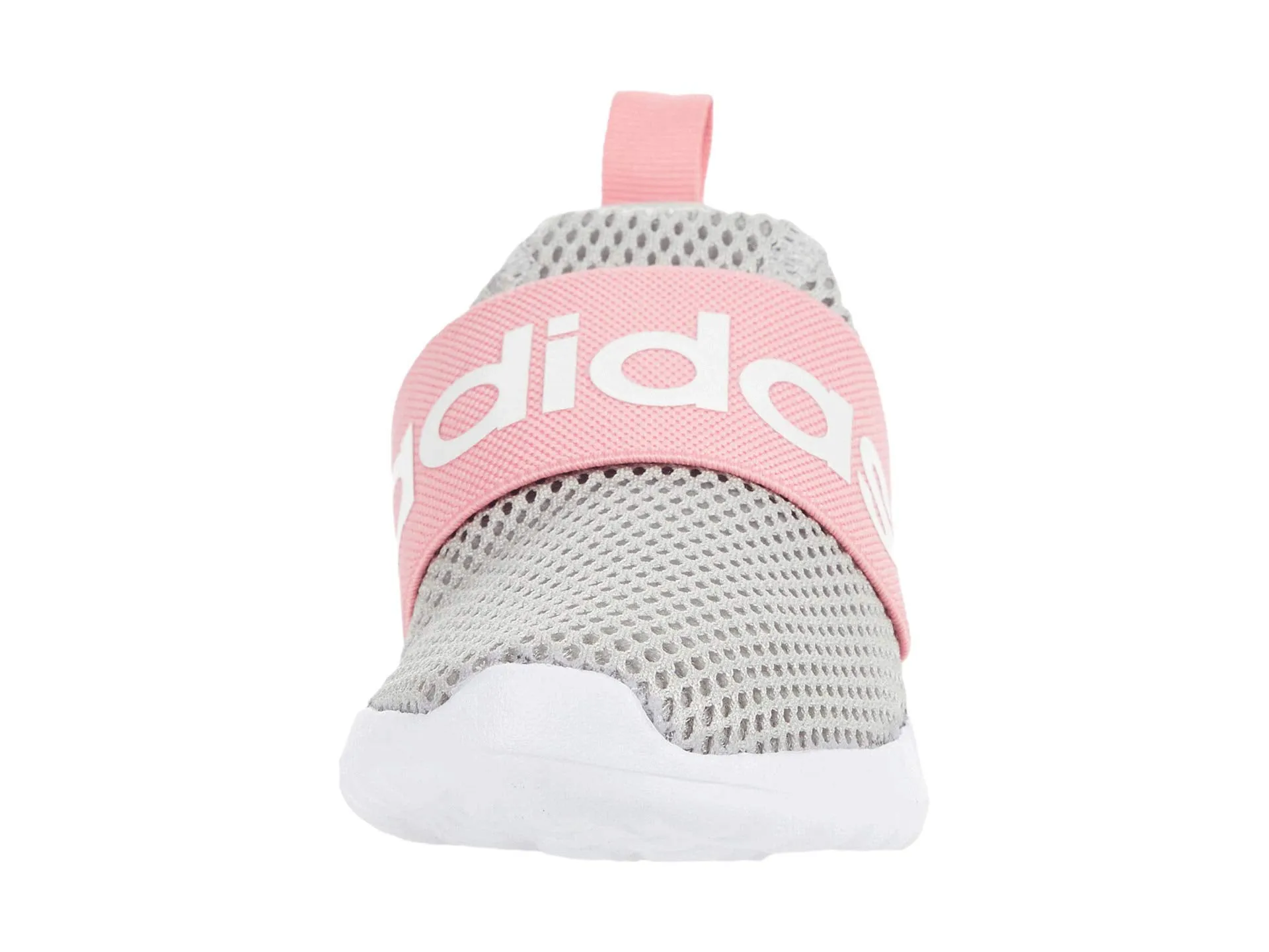 Adidas Lite Racer Adapt 4.0 kids sneakers, grey/pink