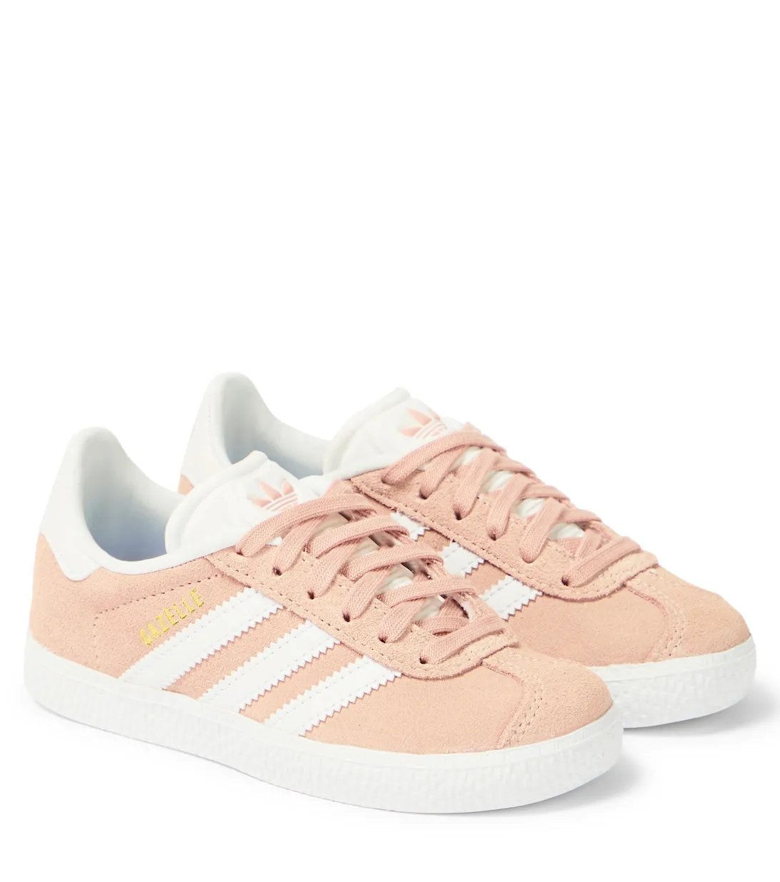 Adidas Originals Kids gazelle suede sneakers, pink