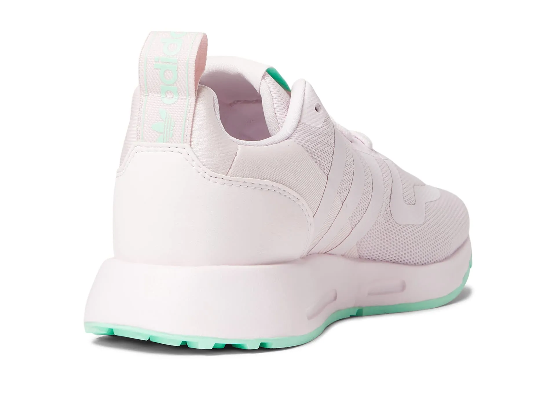 Adidas Originals kids sneakers, pink/green