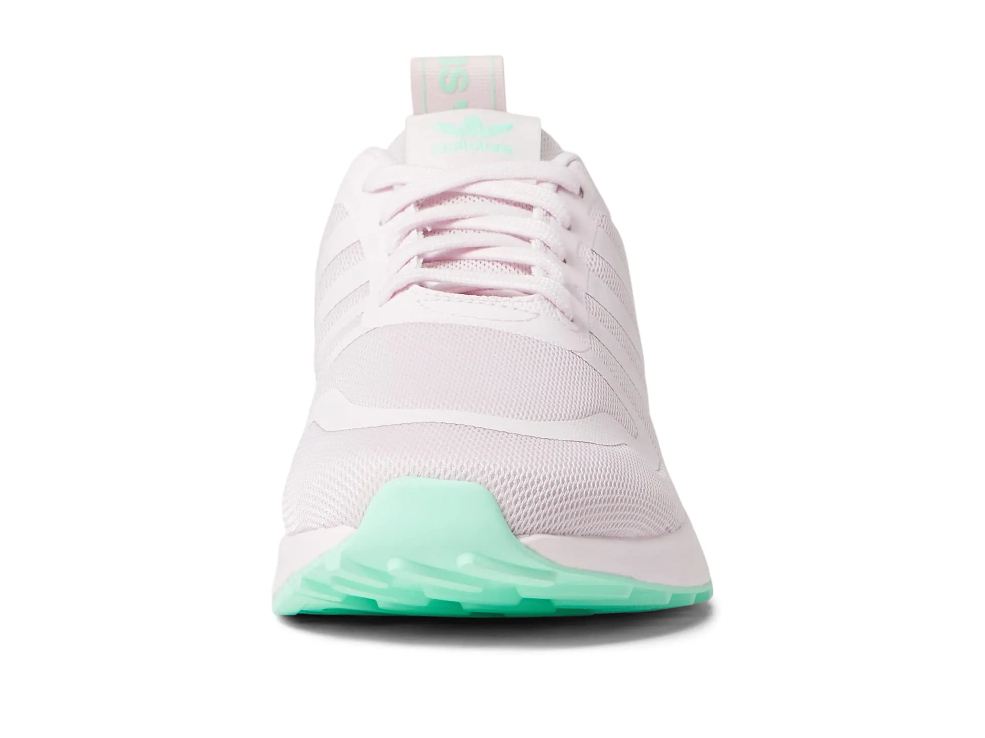 Adidas Originals kids sneakers, pink/green