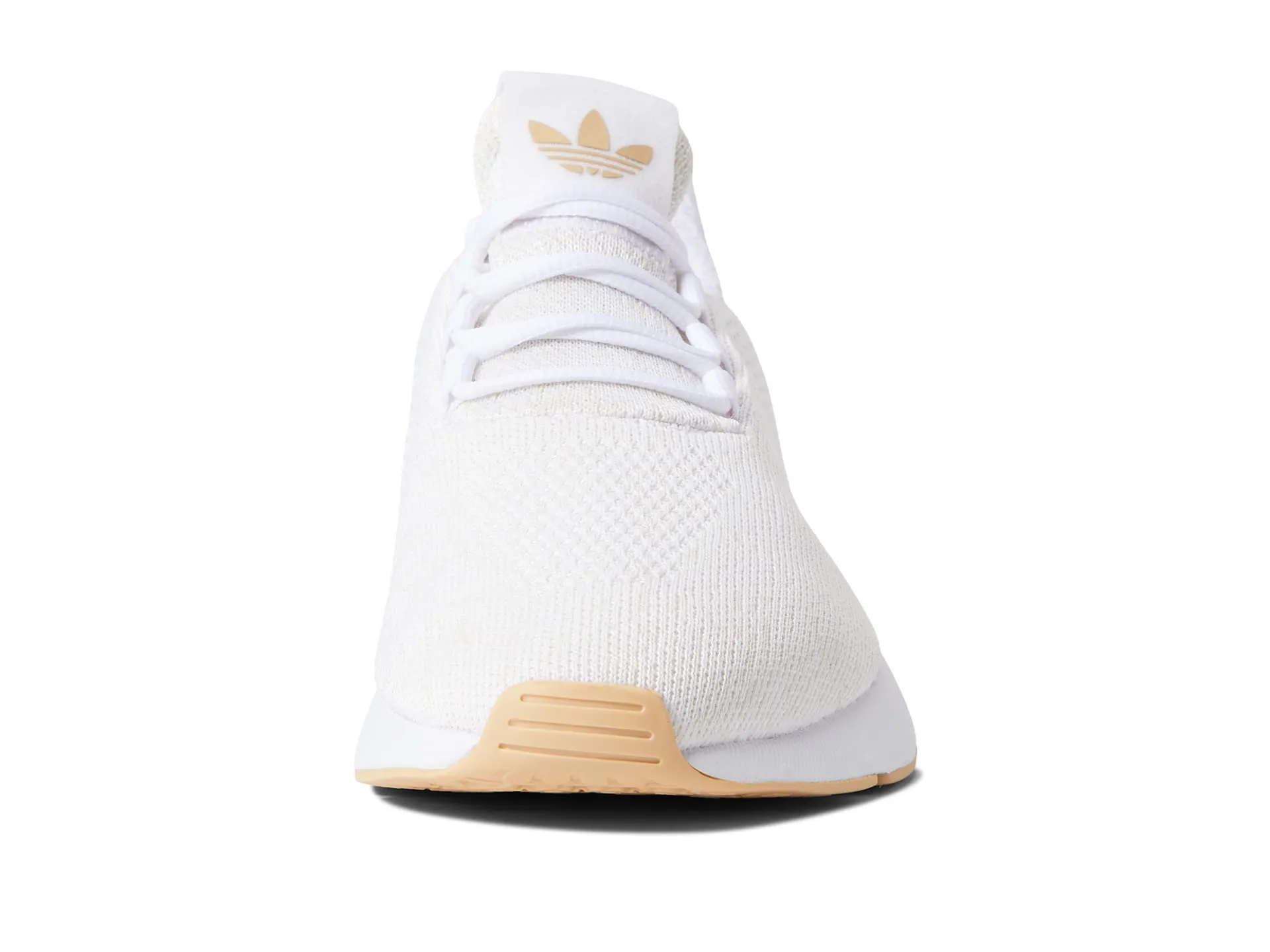 Adidas Originals Swift Run 22 Decon Children's Sneakers, White/Yellow