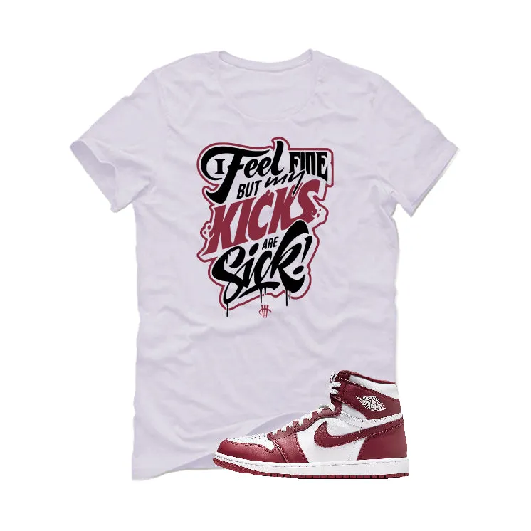 Air Jordan 1 High OG “Team Red” | illcurrency White T-Shirt (Kicks Are Sick)