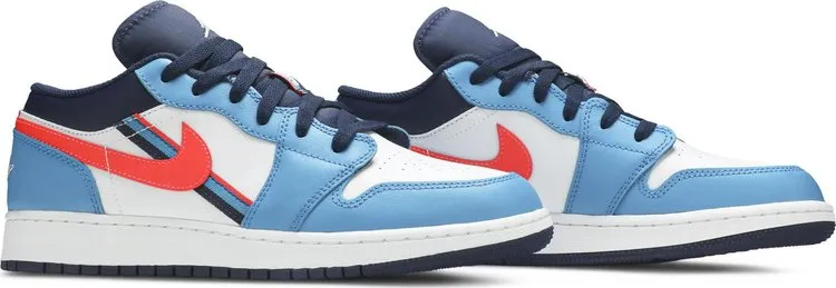 Air Jordan 1 Low GS Game Time sneakers, blue