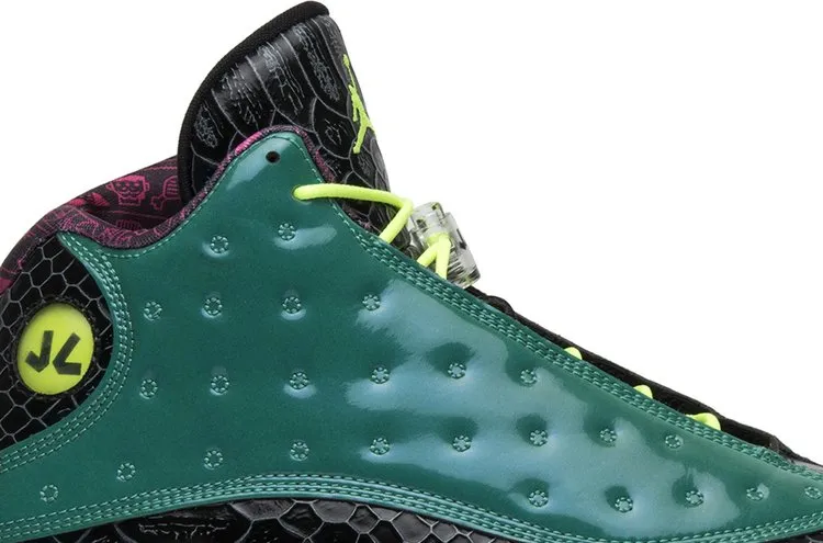 Air Jordan 13 Retro Doernbecher Sneakers, Green