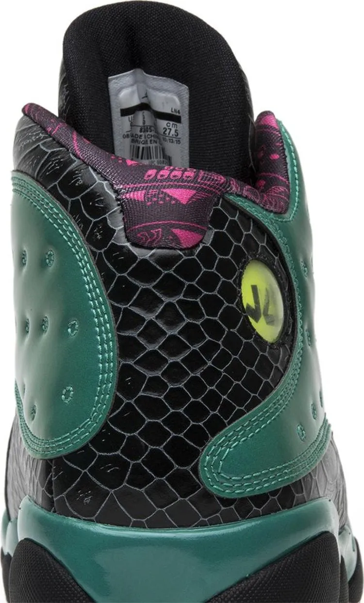 Air Jordan 13 Retro Doernbecher Sneakers, Green