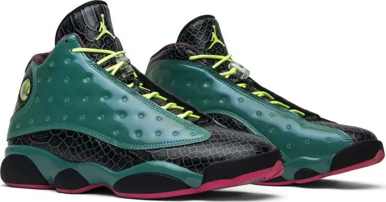 Air Jordan 13 Retro Doernbecher Sneakers, Green