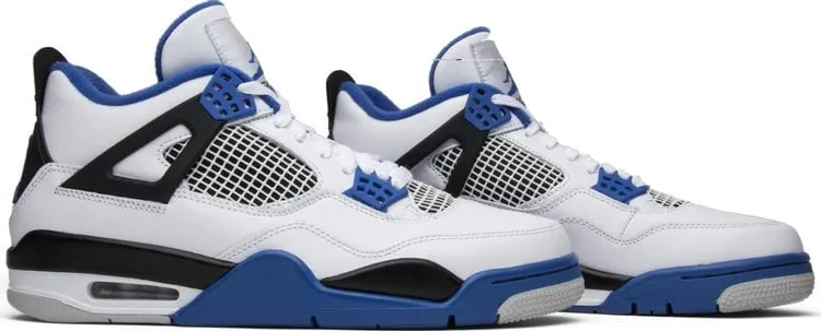 Air Jordan 4 Retro Motorsports Sneakers, White