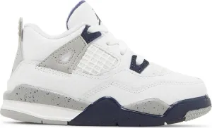 Air Jordan 4 Retro TD Midnight Navy, white