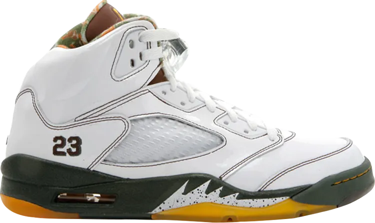 Air Jordan 5 Retro Cinder Sneakers, White