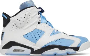 Air Jordan 6 Retro UNC Home Sneakers, Blue