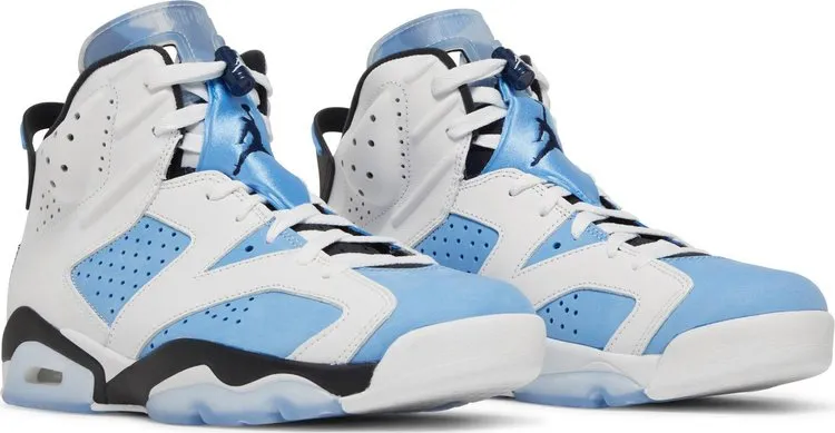 Air Jordan 6 Retro UNC Home Sneakers, Blue