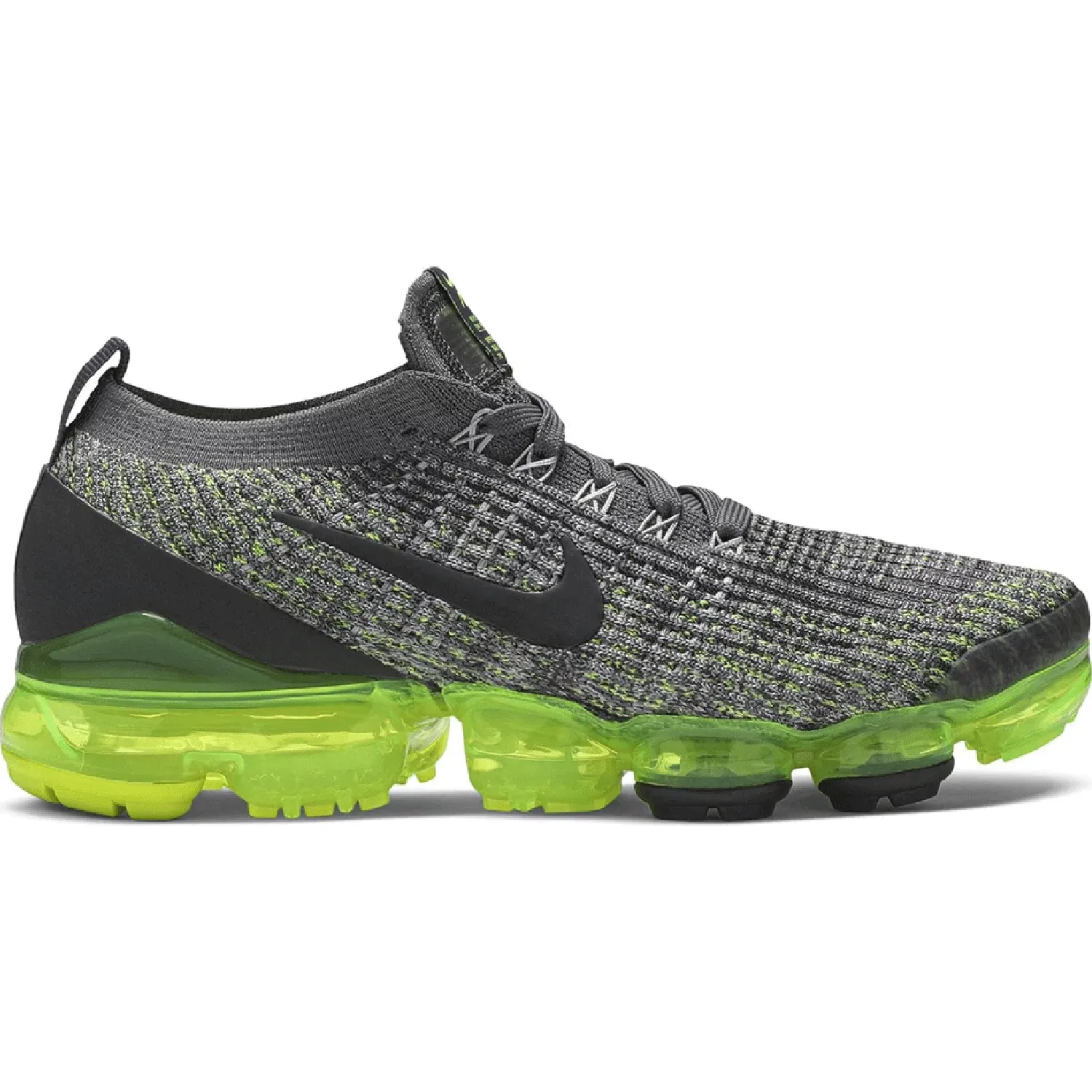 Air VaporMax Flyknit 3 Grey Volt