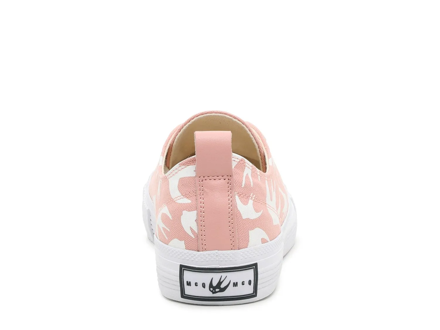 Alexander McQueen Swallow women's sneakers, light pink