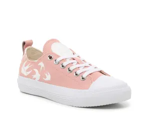 Alexander McQueen Swallow women's sneakers, light pink