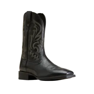 Ariat Men's Black Deertan Slim Zip Ultra Western Boot