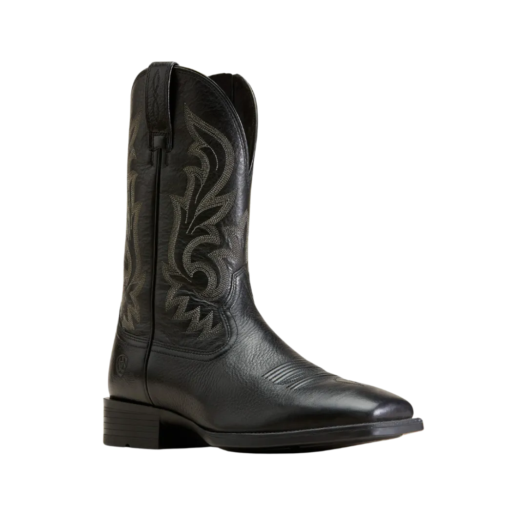 Ariat Men's Black Deertan Slim Zip Ultra Western Boot