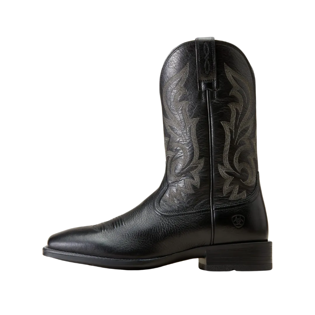 Ariat Men's Black Deertan Slim Zip Ultra Western Boot