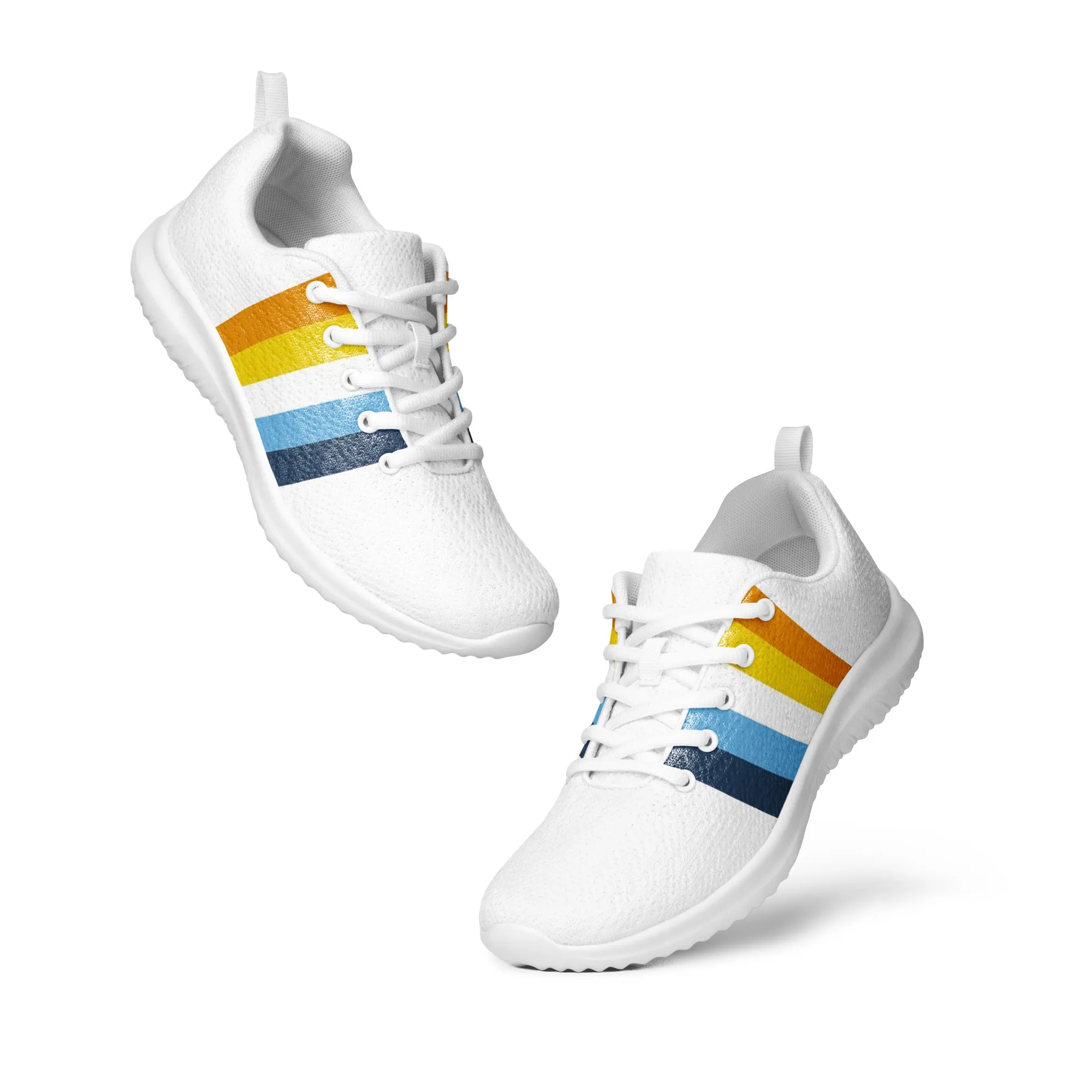 Aroace Pride Flag Men’s Athletic Shoes