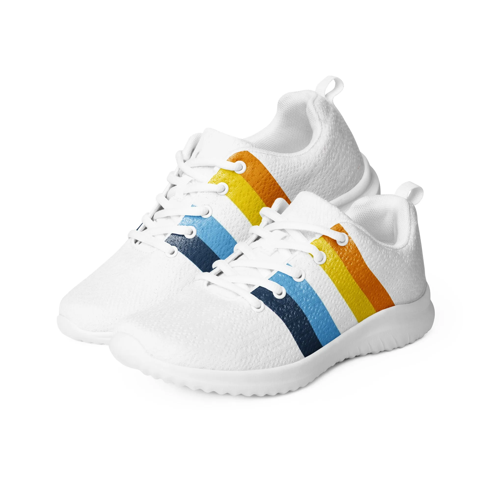 Aroace Pride Flag Men’s Athletic Shoes