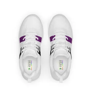 Asexual Ace Pride Flag Women’s Athletic Shoes