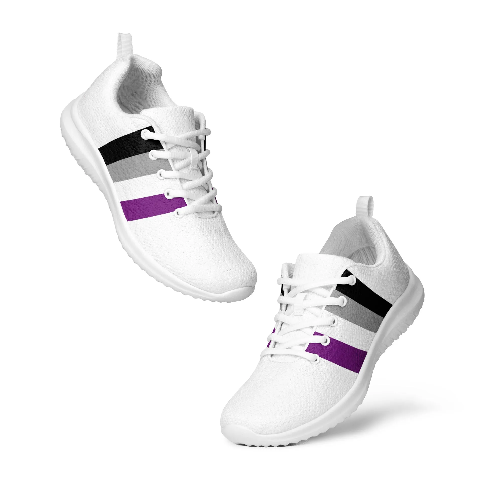 Asexual Ace Pride Flag Women’s Athletic Shoes