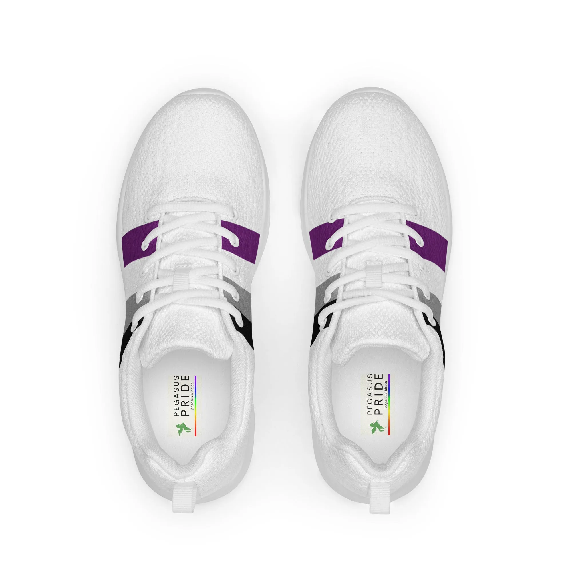 Asexual Ace Pride Flag Women’s Athletic Shoes