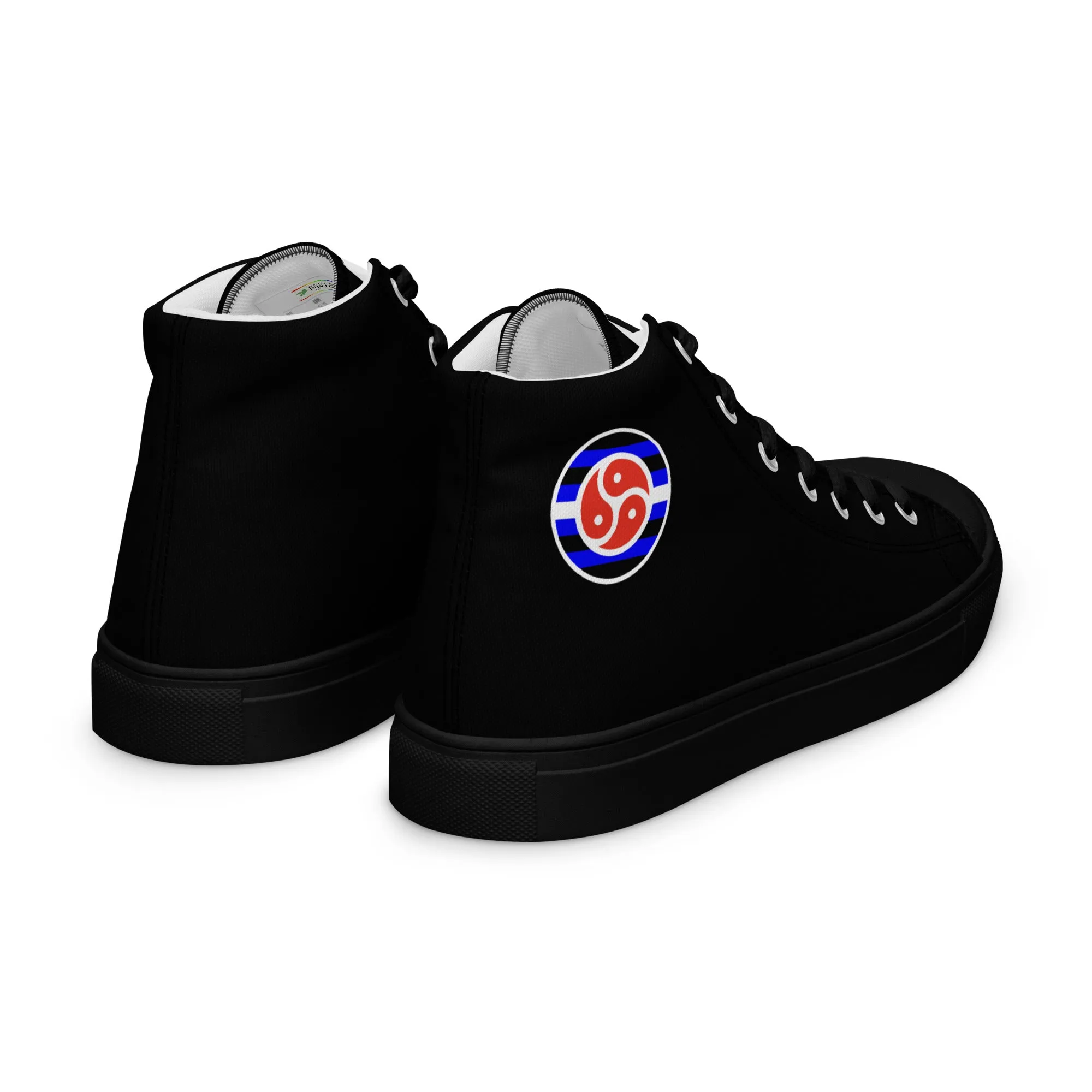 BDSM Pride Men’s High Top Canvas Athletic Shoes