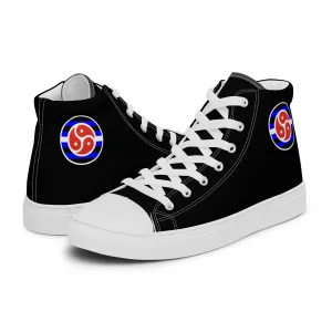 BDSM Pride Men’s High Top Canvas Athletic Shoes