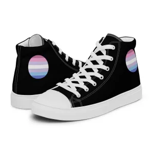 Bigender Men’s High Top Canvas Athletic Shoes