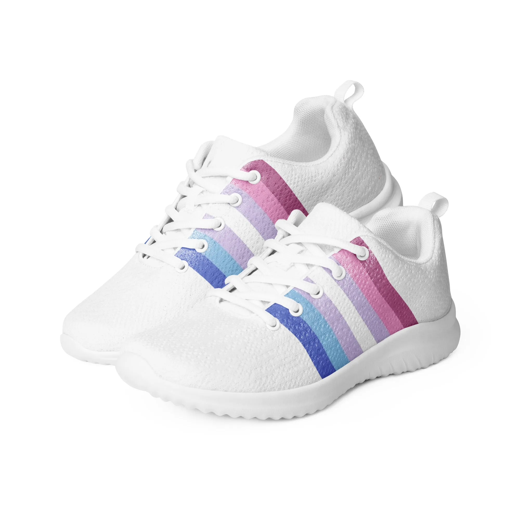 Bigender Pride Flag Men’s Athletic Shoes