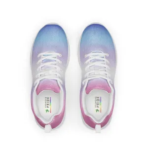 Bigender Pride Men’s Athletic Shoes in Ombre