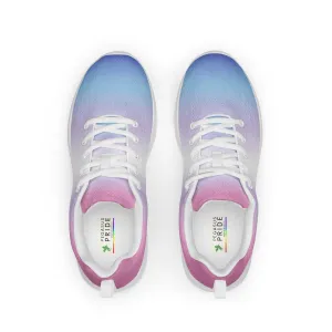 Bigender Pride Women’s Athletic Shoes in Ombre