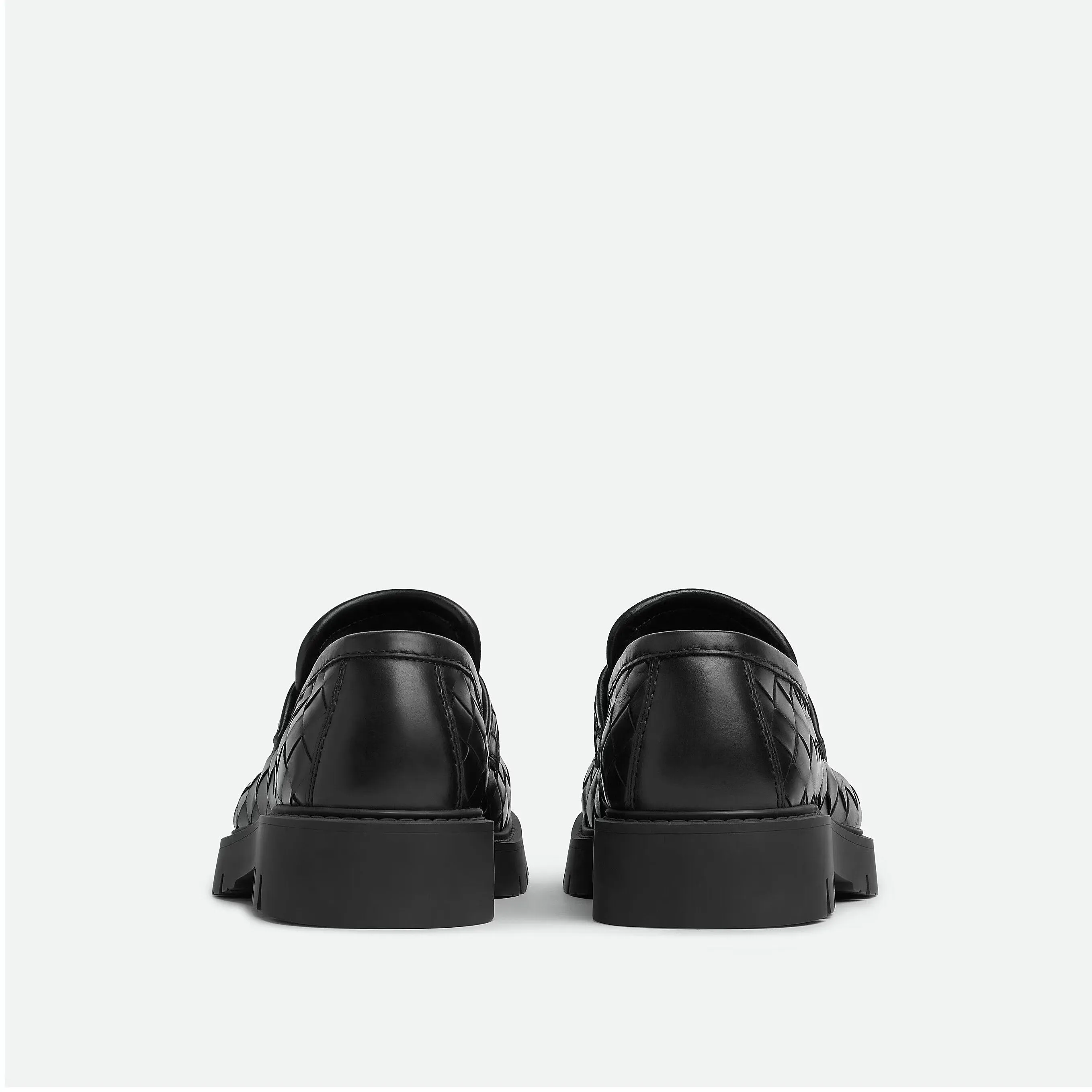 Bottega Veneta Haddock Loafers Men, Black