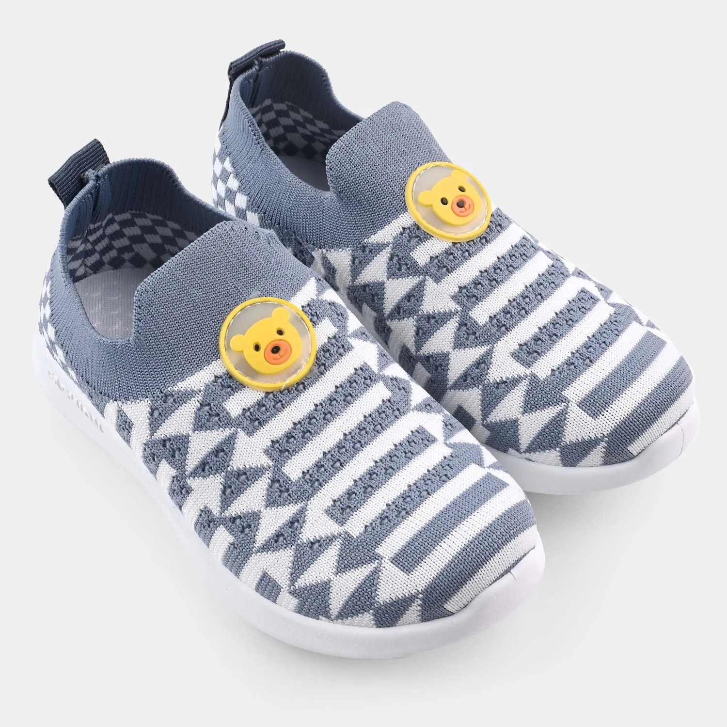 Boys Sneakers F-36-GREY