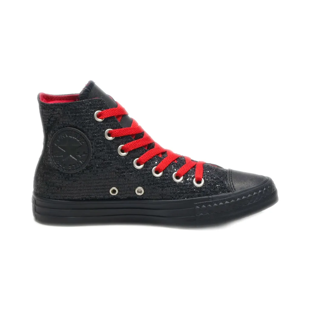 Converse Low-Top Sneakers Leather Black Colour For Women