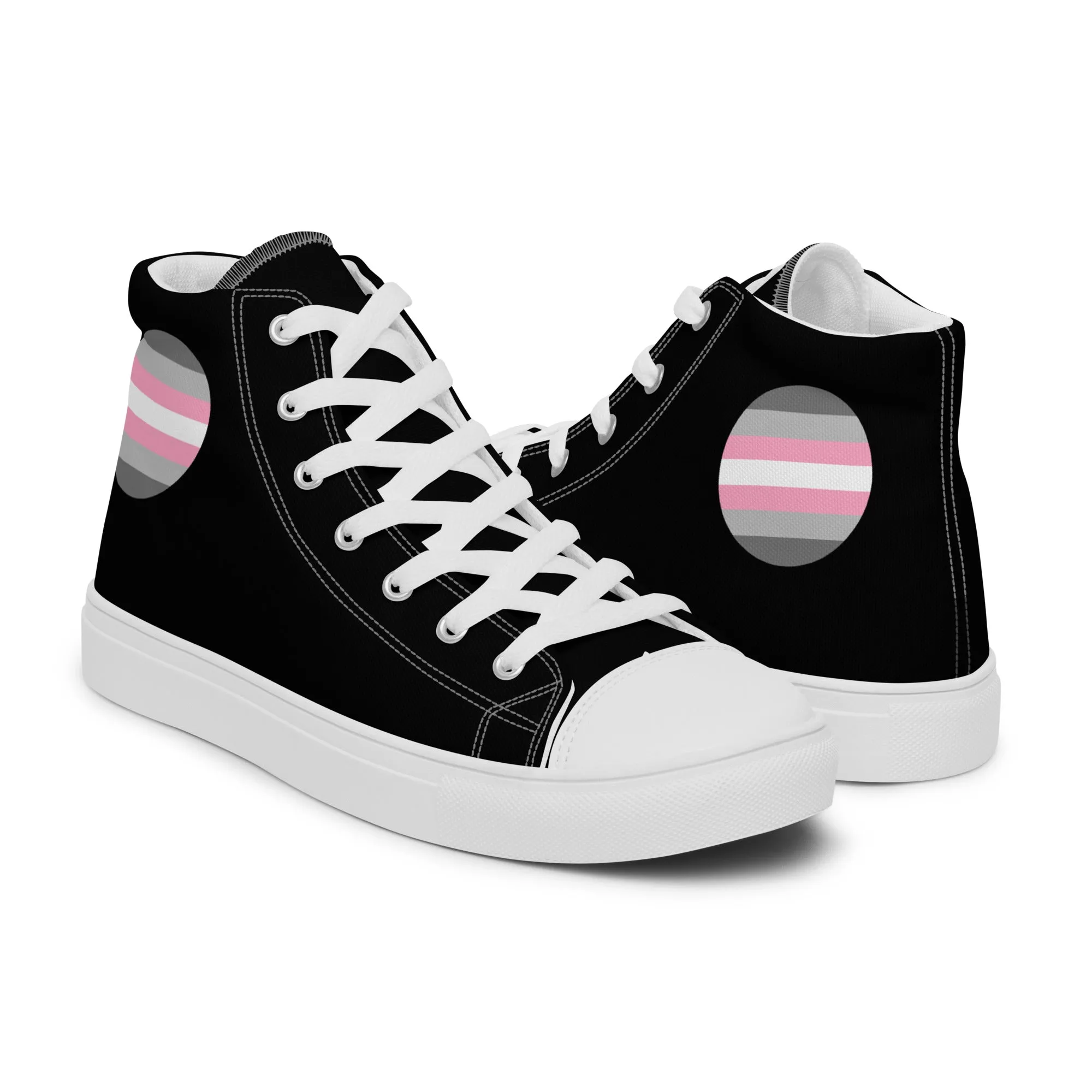 Demigirl Women’s High Top Canvas Athletic Shoes