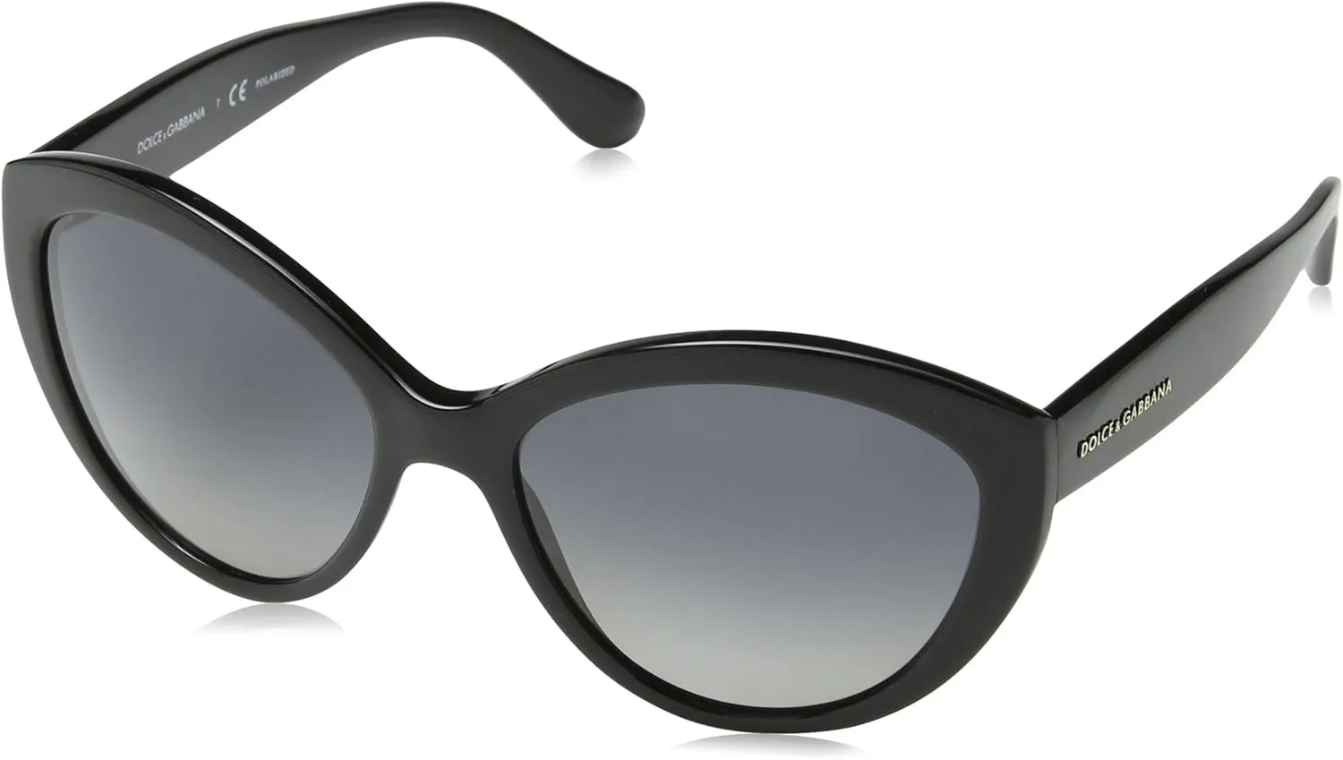 Dolce & Gabbana Dg 4239 501/t3 - Black/grey Polarized By Dolce & Gabbana For Women - 56-17-140 Mm Sunglasses  56-17-140