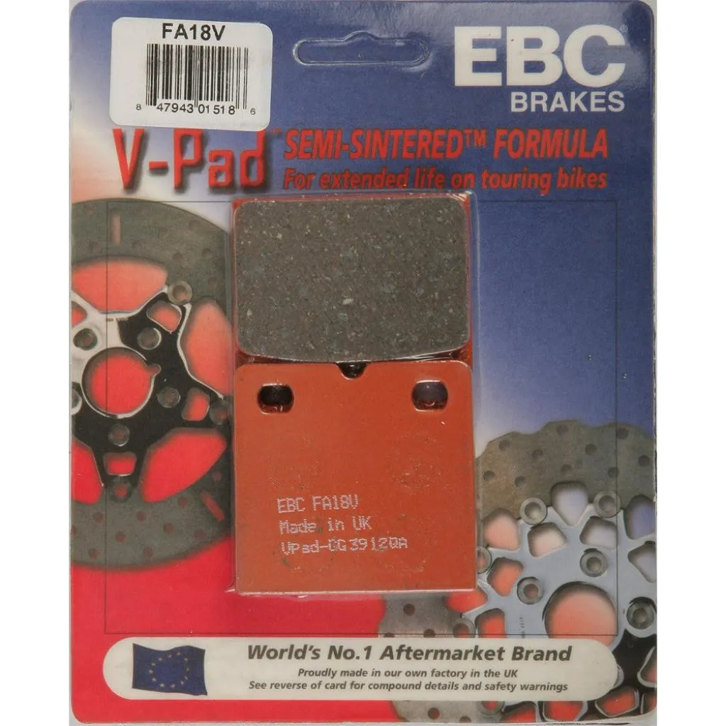 EBC Semi-Sintered Brake Pads | FA18V