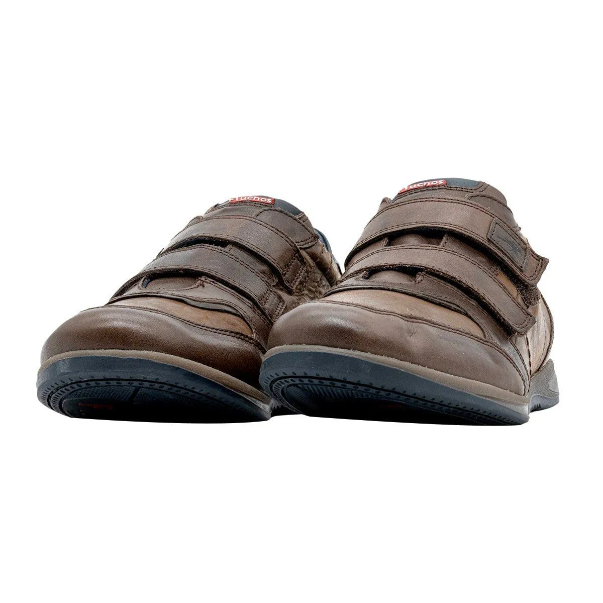 Fluchos Low-Top Sneakers Leather Brown Colour For Men