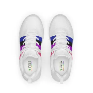 Genderfluid Pride Flag Men’s Athletic Shoes