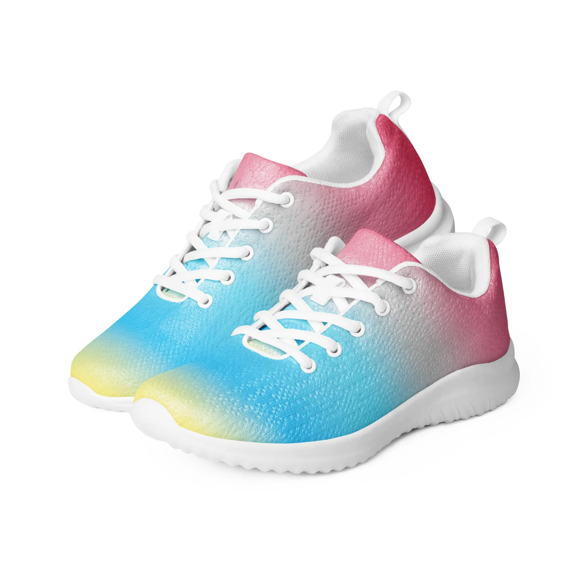 Genderflux Pride Men’s Athletic Shoes - Ombre