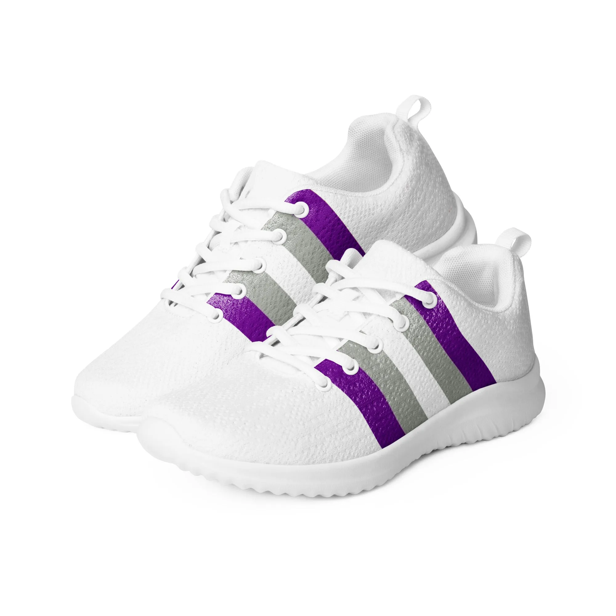 Greysexual Pride Flag Women’s Athletic Shoes