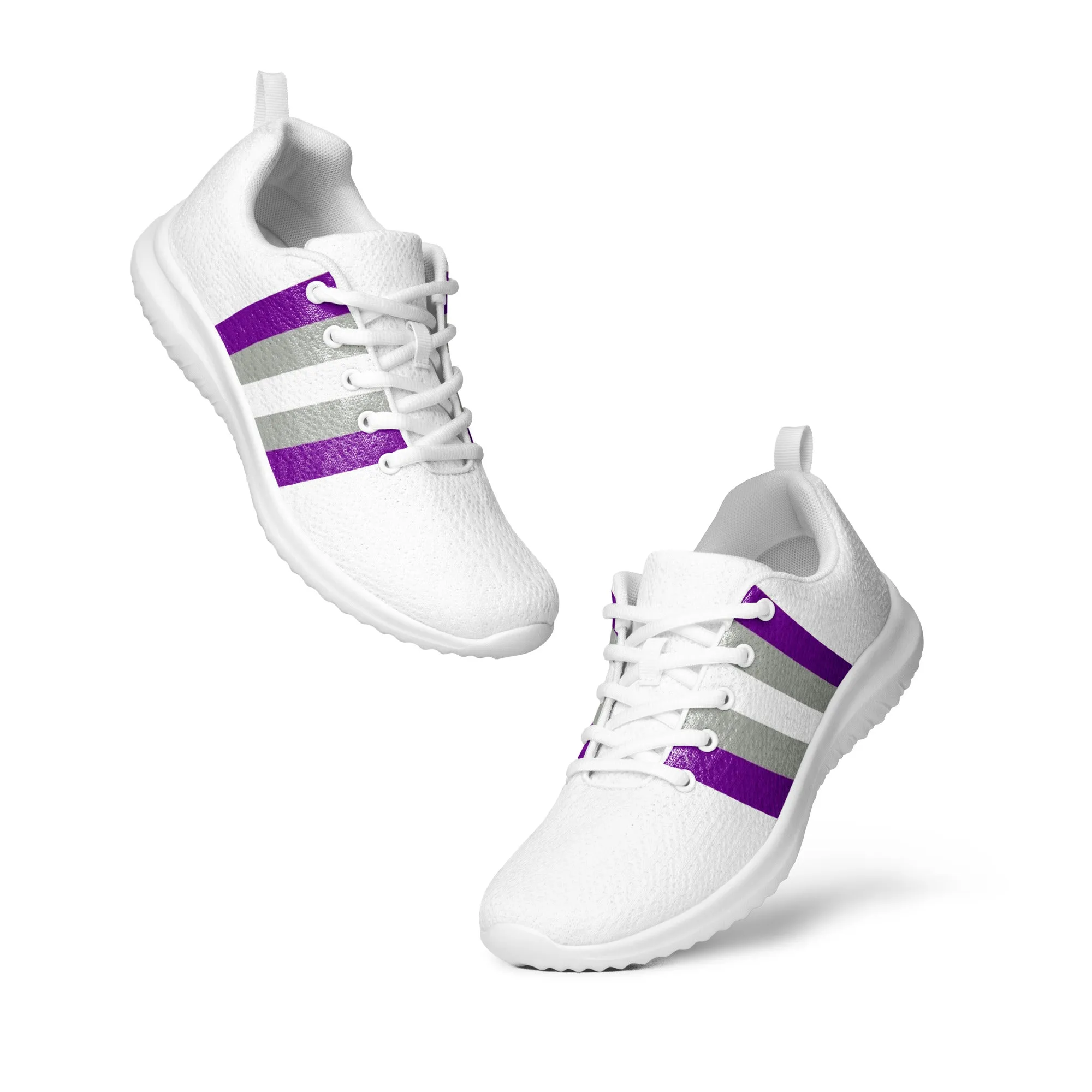 Greysexual Pride Flag Women’s Athletic Shoes